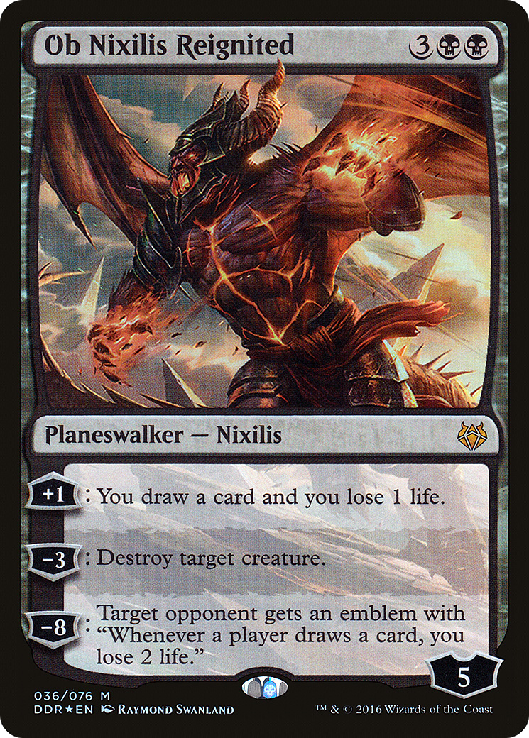 Ob Nixilis Reignited (DDR-036) - Duel Decks: Nissa vs. Ob Nixilis Foil