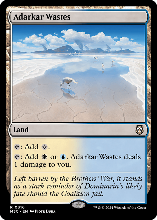 Adarkar Wastes (M3C-316) - Modern Horizons 3 Commander