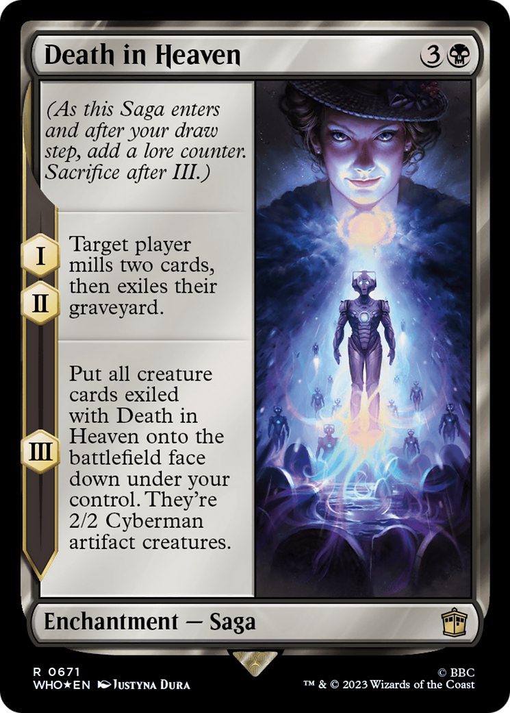 Death in Heaven (Surge Foil) (WHO-671) - Doctor Who Foil