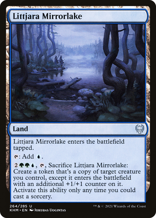 Littjara Mirrorlake (KHM-264) - Kaldheim Foil