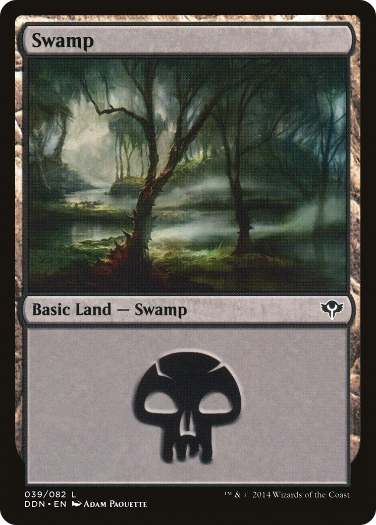 Swamp (DDN-039) - Duel Decks: Speed vs. Cunning