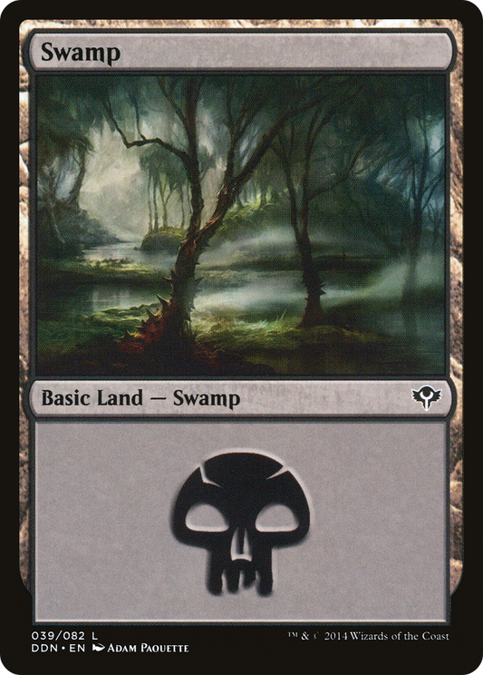 Swamp (DDN-039) - Duel Decks: Speed vs. Cunning