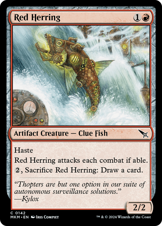 Red Herring (MKM-142) - Murders at Karlov Manor Foil