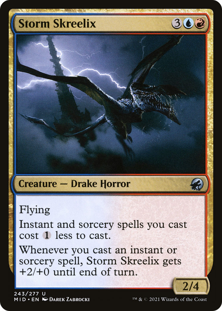 Storm Skreelix (MID-243) - Innistrad: Midnight Hunt Foil