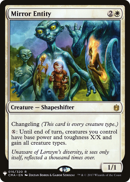 Mirror Entity (LIST-CMA-16) - The List