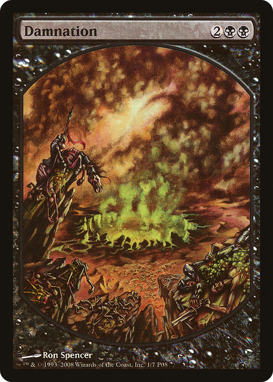 Damnation (P08-001) - Magic Player Rewards 2008 Foil