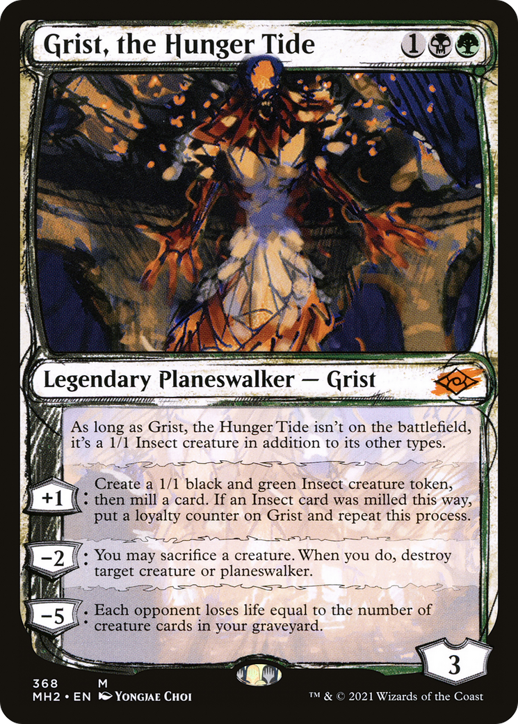 Grist, the Hunger Tide (MH2-368) - Modern Horizons 2: (Showcase)