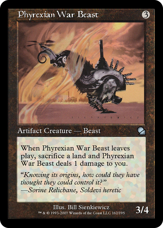 Phyrexian War Beast (ME1-162) - Masters Edition