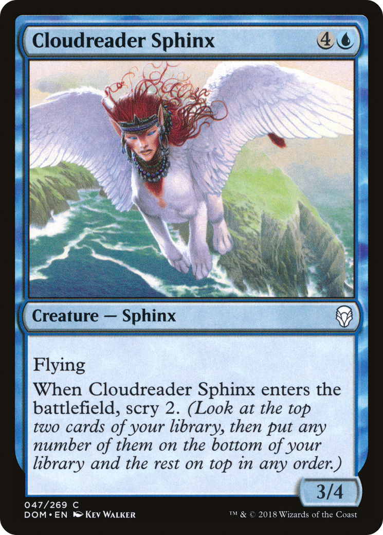 Cloudreader Sphinx (DOM-047) - Dominaria