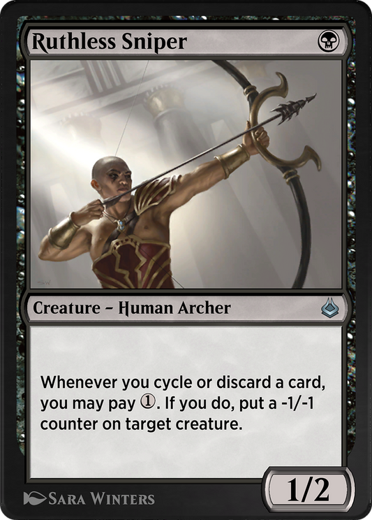 Ruthless Sniper (AKR-121) - Amonkhet Remastered