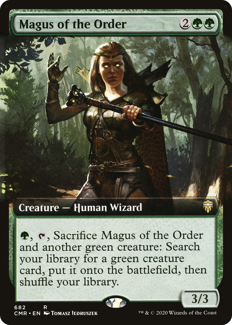 Magus of the Order (CMR-682) - Commander Legends: (Extended Art)