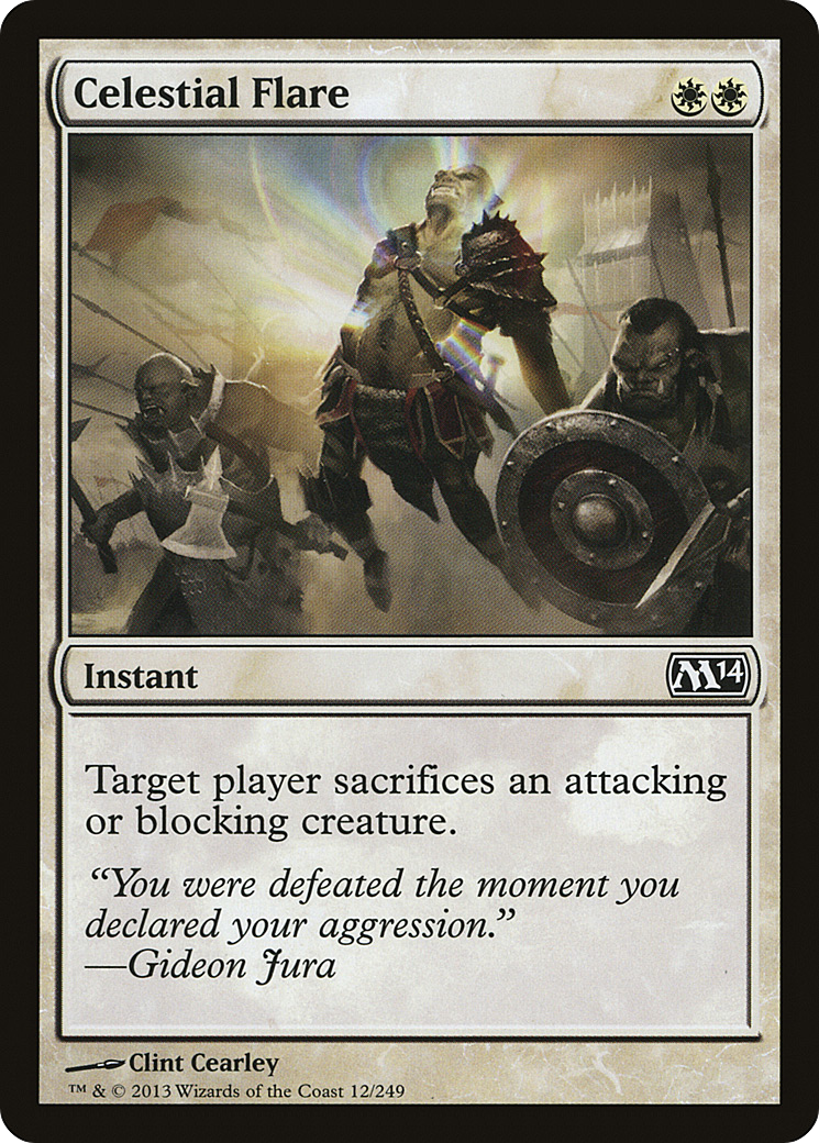 Celestial Flare (M14-012) - Magic 2014 Foil