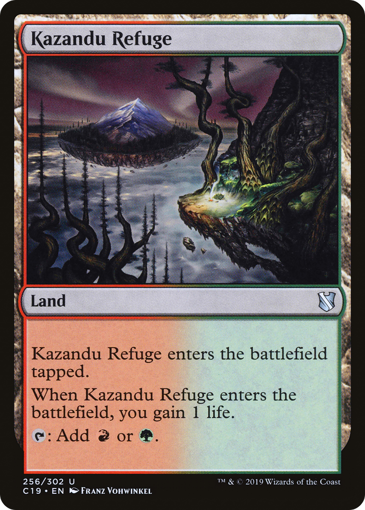 Kazandu Refuge (C19-256) - Commander 2019