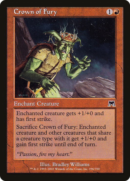 Crown of Fury (ONS-196) - Onslaught