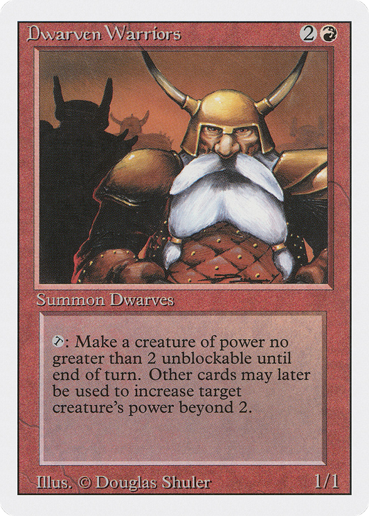 Dwarven Warriors (3ED-144) - Revised Edition