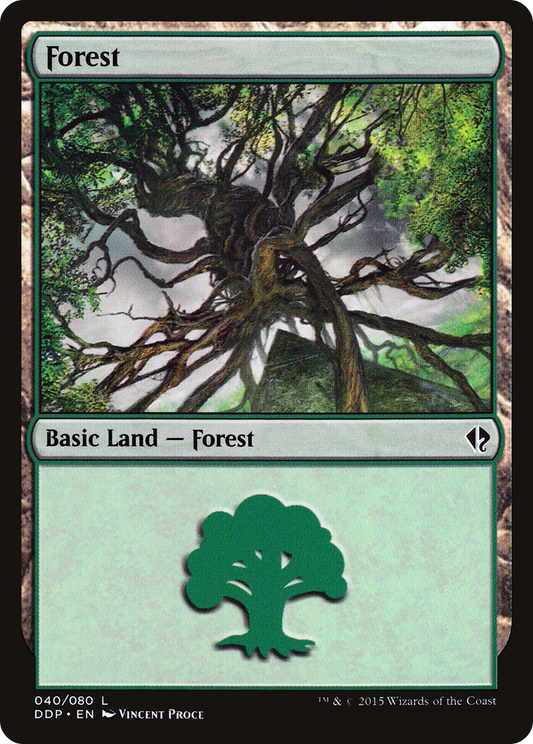 Forest (DDP-040) - Duel Decks: Zendikar vs. Eldrazi