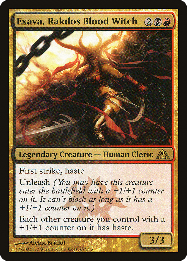 Exava, Rakdos Blood Witch (DGM-069) - Dragon's Maze