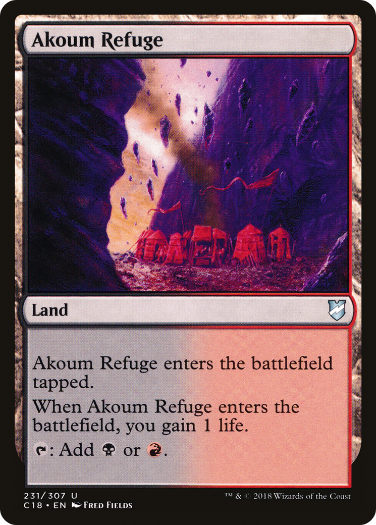 Akoum Refuge (C18-231) - Commander 2018