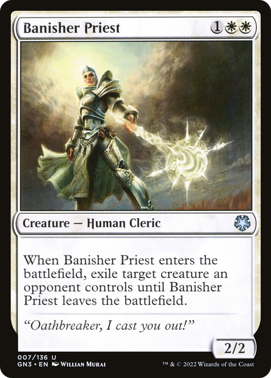 Banisher Priest (GN3-007) - Game Night: Free-for-All