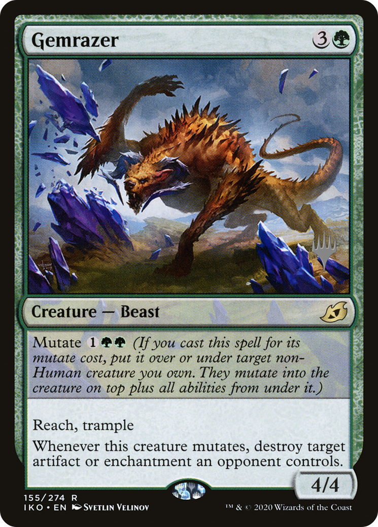 Gemrazer (PPIKO-155P) - Ikoria: Lair of Behemoths Promos (Promo Pack)