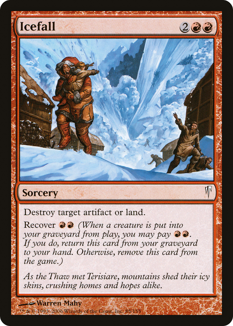 Icefall (CSP-085) - Coldsnap Foil