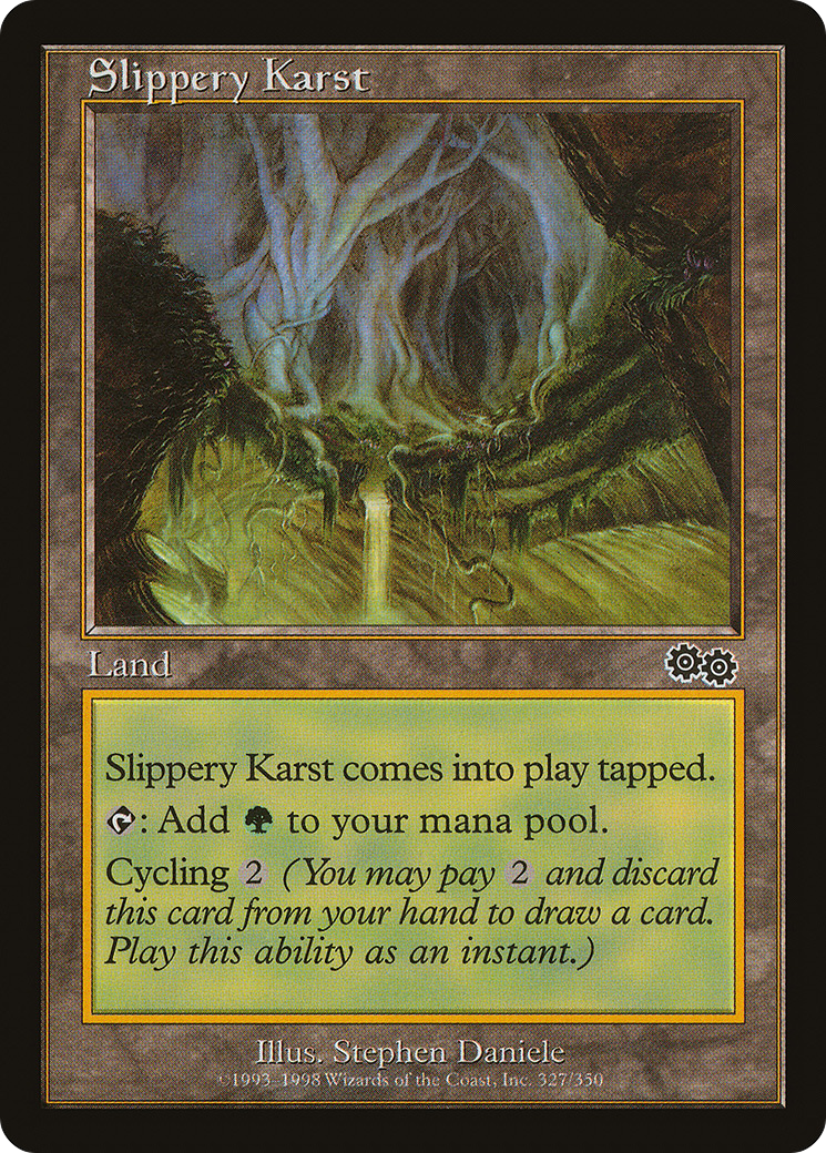 Slippery Karst (USG-327) - Urza's Saga