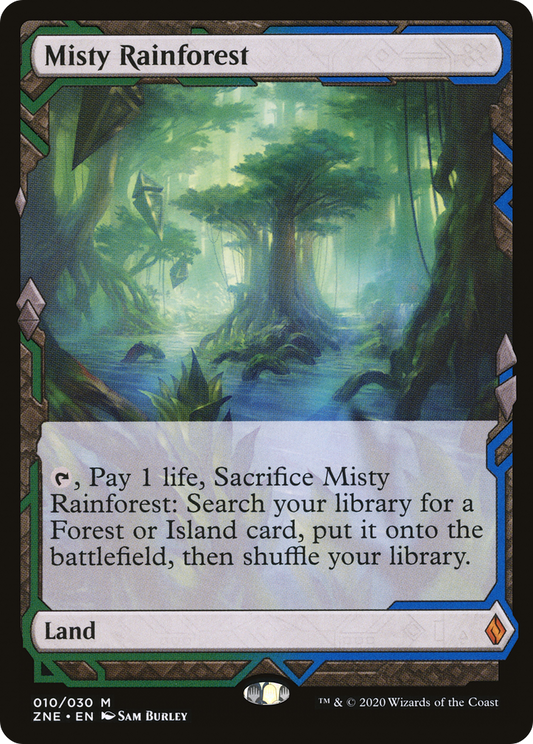 Misty Rainforest (ZNE-010) - Zendikar Rising Expeditions