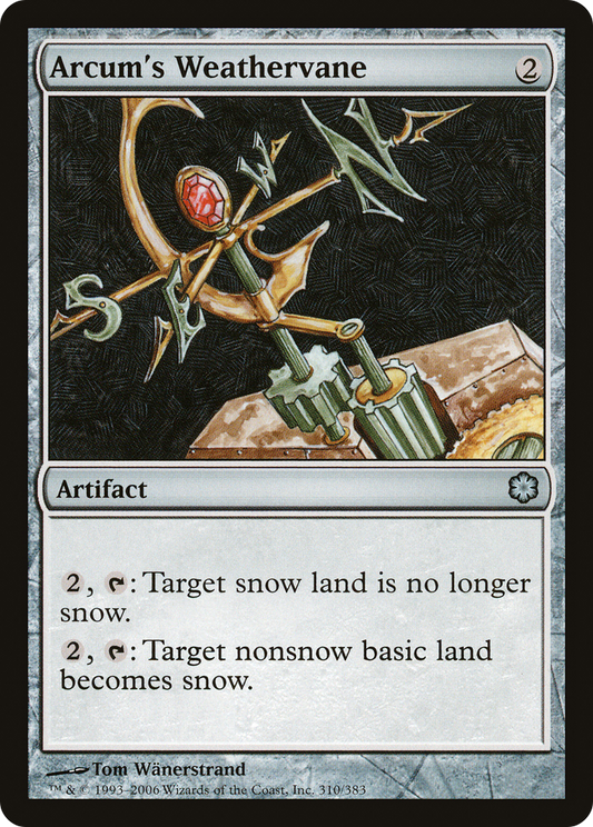 Arcum's Weathervane (CST-310) - Coldsnap Theme Decks