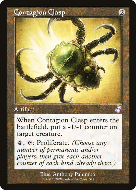 Contagion Clasp (TSR-391) - Time Spiral Remastered