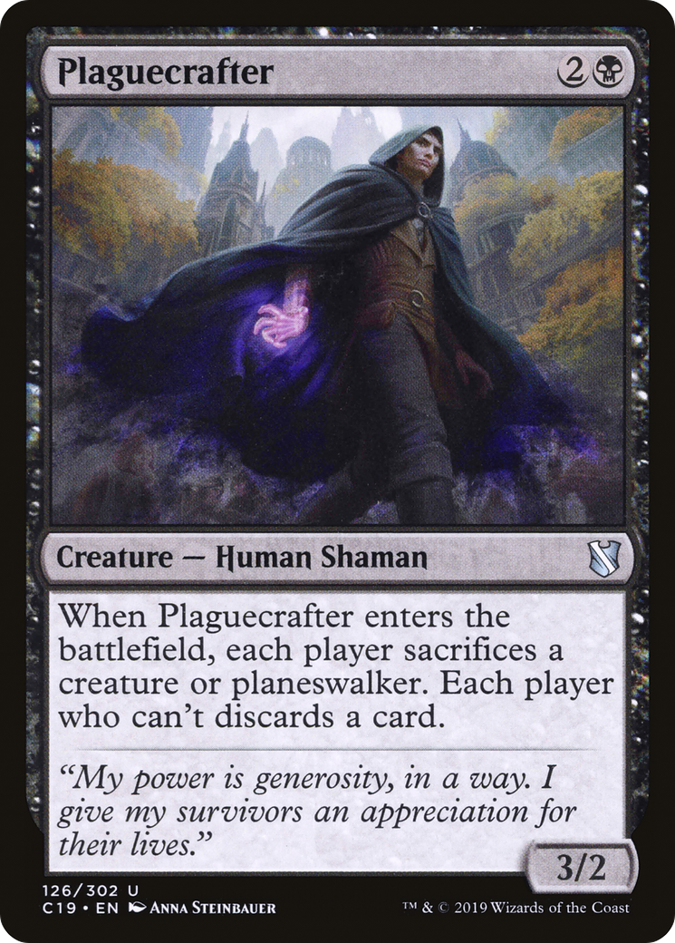 Plaguecrafter (C19-126) - Commander 2019