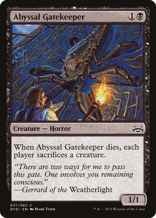 Abyssal Gatekeeper (DVD-031) - Duel Decks Anthology: Divine vs. Demonic