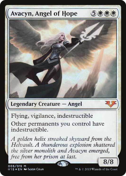 Avacyn, Angel of Hope (V15-005) - From the Vault: Angels Foil