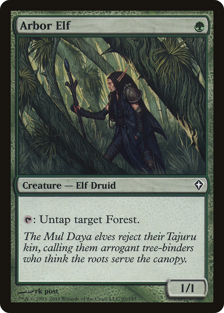 Arbor Elf (WWK-095) - Worldwake Foil