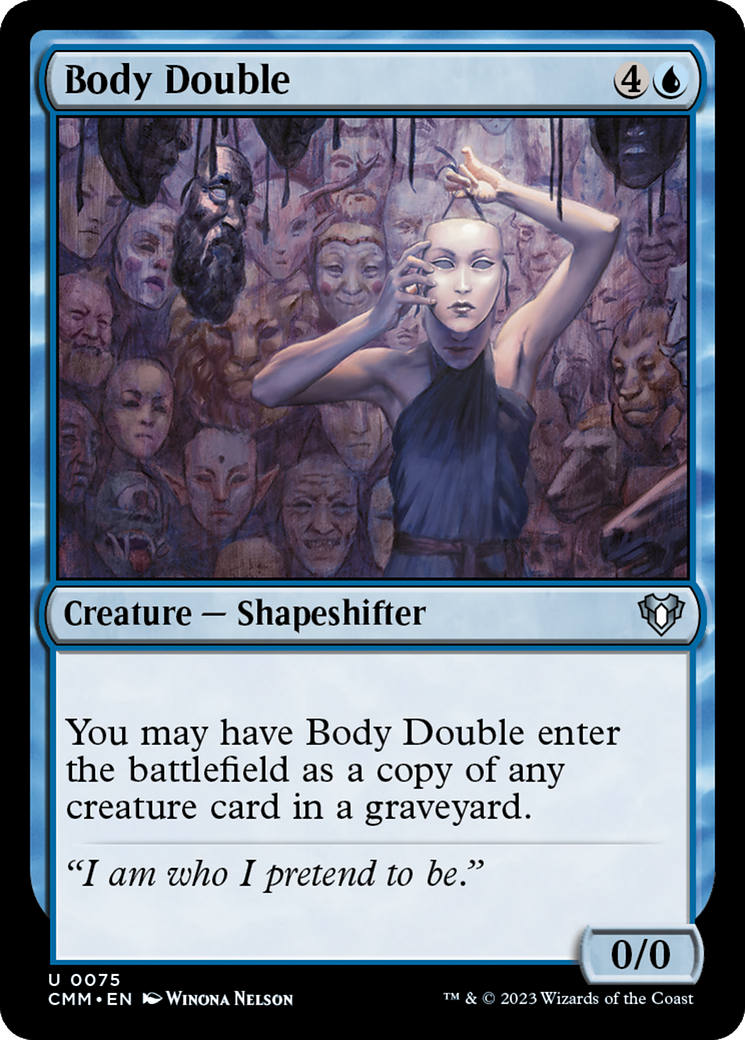 Body Double (CMM-075) - Commander Masters Foil
