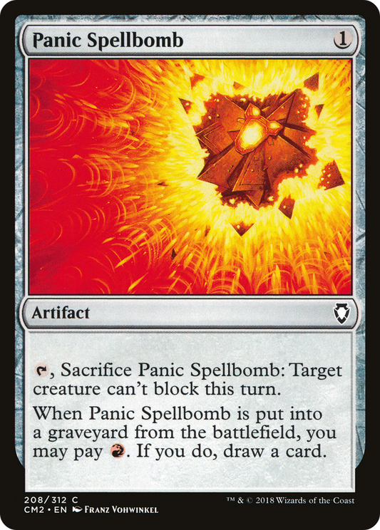 Panic Spellbomb (CM2-208) - Commander Anthology Volume II