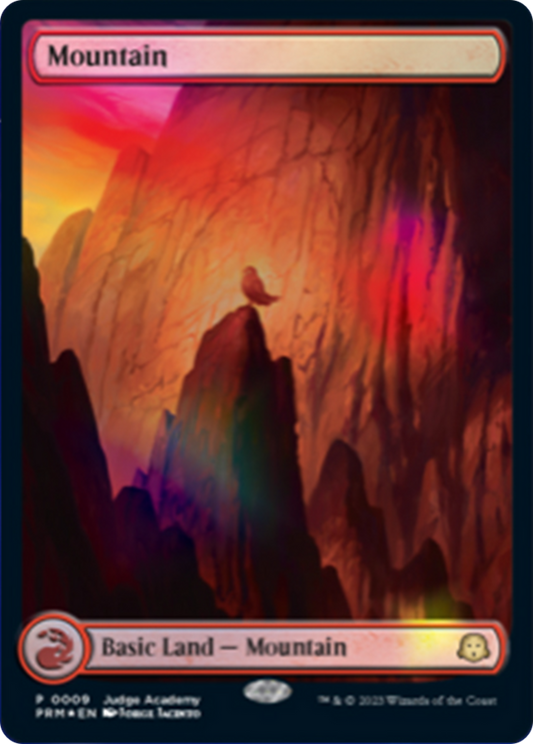 Mountain (P23-009) - Judge Gift Cards 2023: (Full Art) Foil