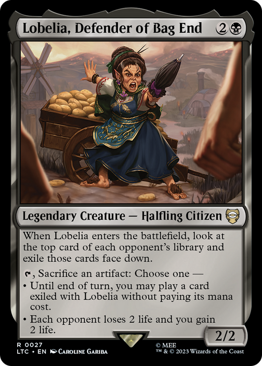 Lobelia, Defender of Bag End (LTC-027) - Tales of Middle-earth Commander