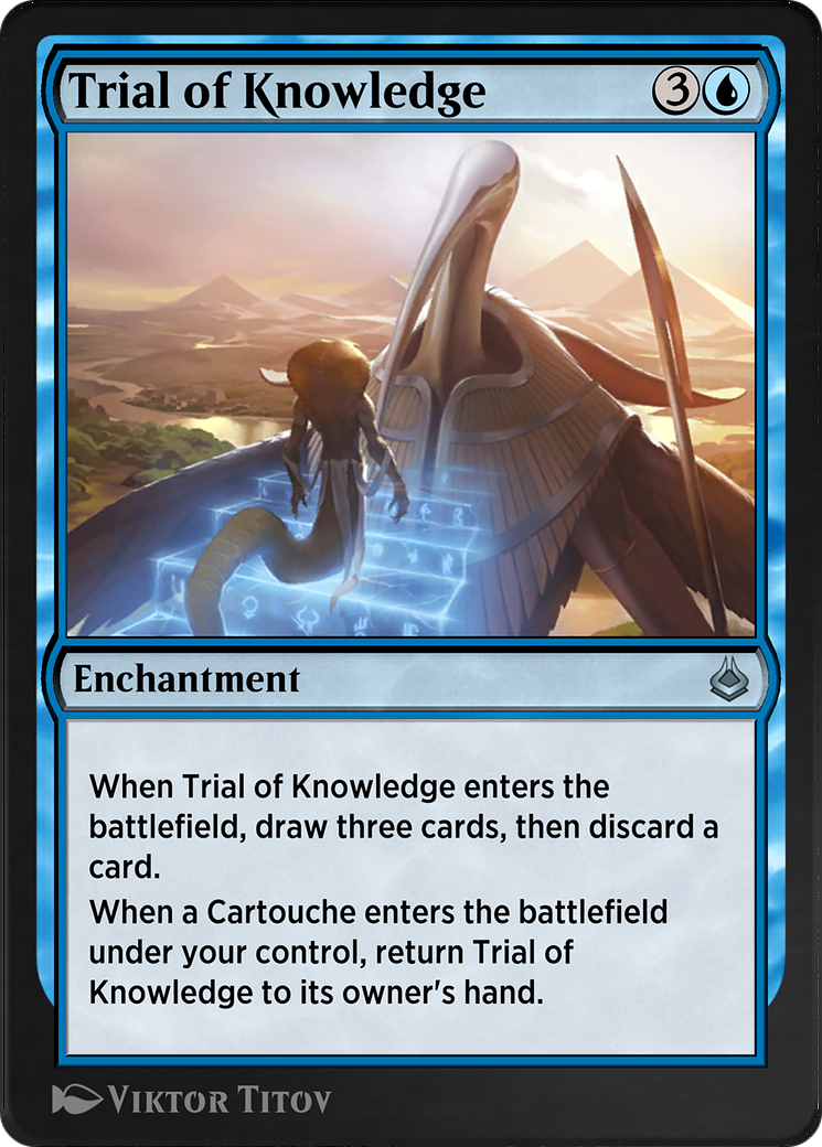 Trial of Knowledge (AKR-084) - Amonkhet Remastered