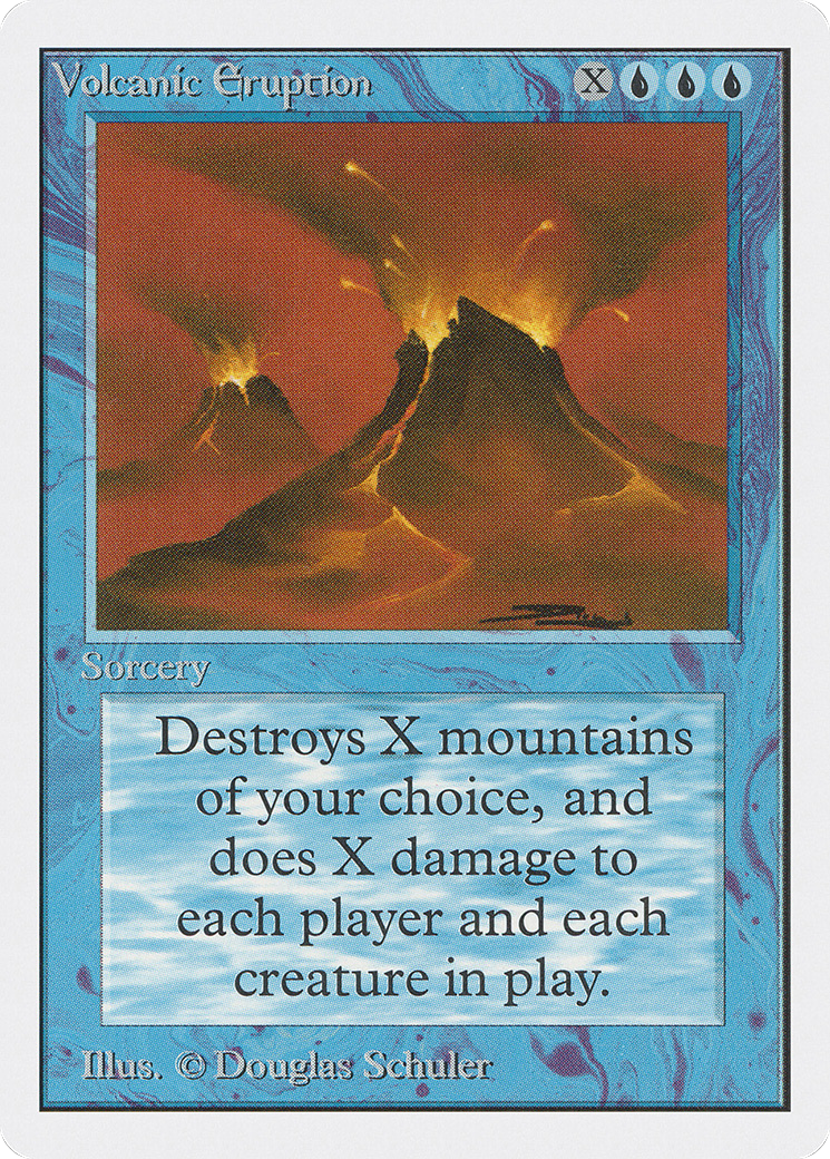 Volcanic Eruption (2ED-089) - Unlimited Edition