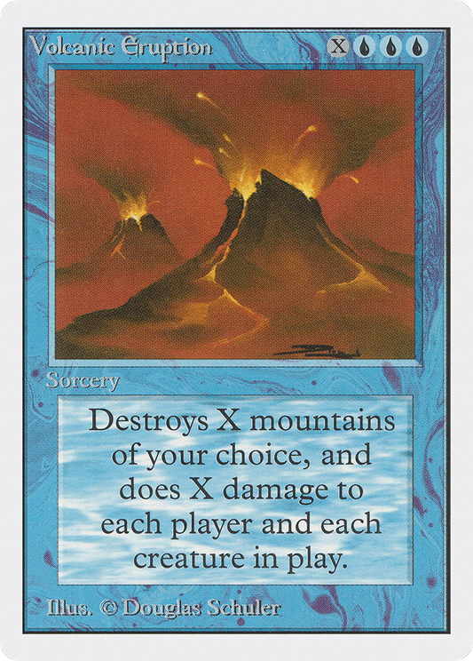 Volcanic Eruption (2ED-089) - Unlimited Edition