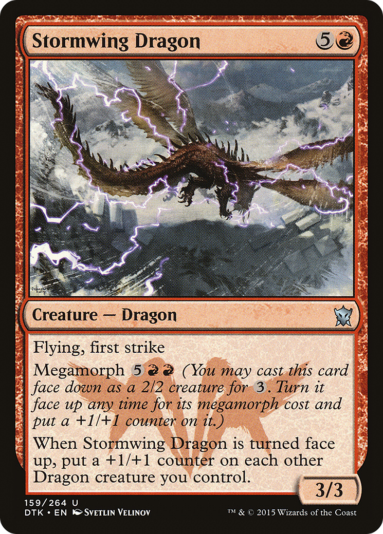 Stormwing Dragon (DTK-159) - Dragons of Tarkir