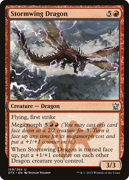 Stormwing Dragon (DTK-159) - Dragons of Tarkir