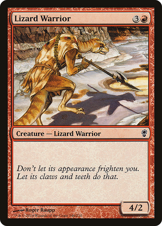 Lizard Warrior (CNS-146) - Conspiracy Foil