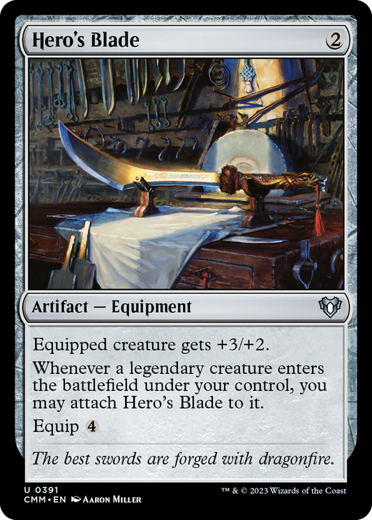 Hero's Blade (CMM-391) - Commander Masters