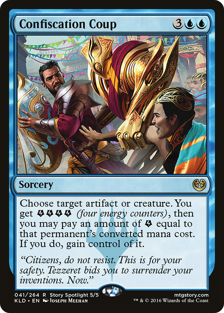 Confiscation Coup (KLD-041) - Kaladesh