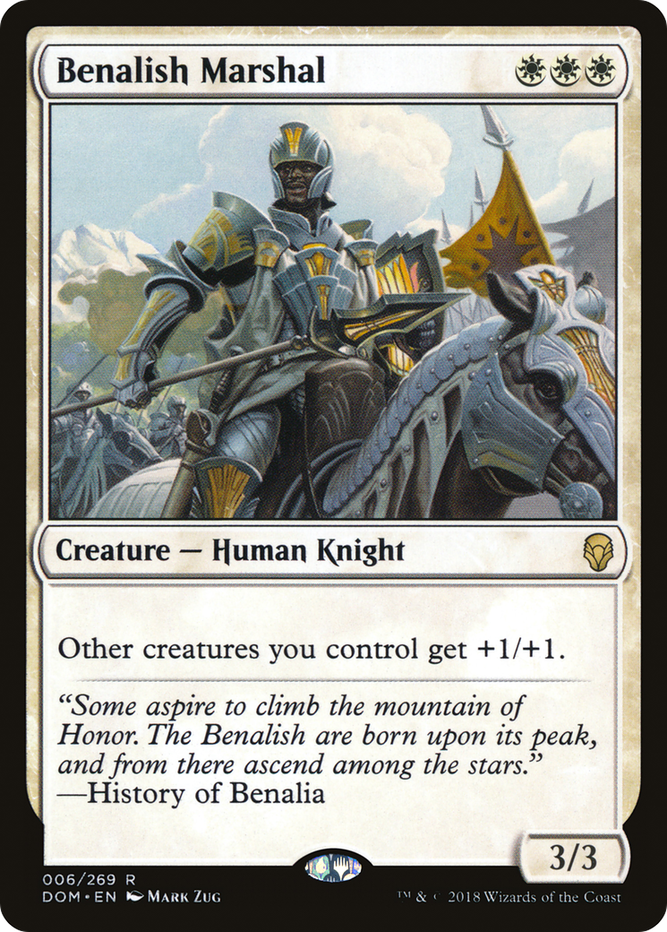 Benalish Marshal (DOM-006) - Dominaria