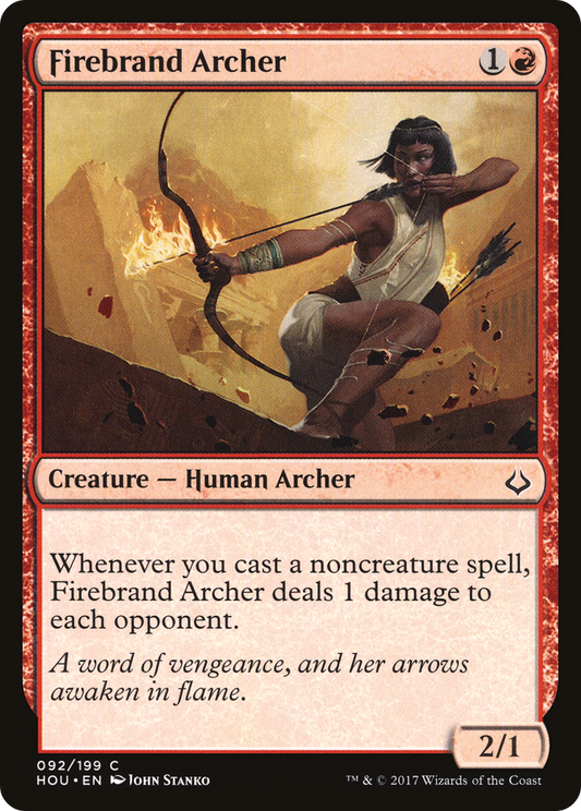 Firebrand Archer (HOU-092) - Hour of Devastation Foil