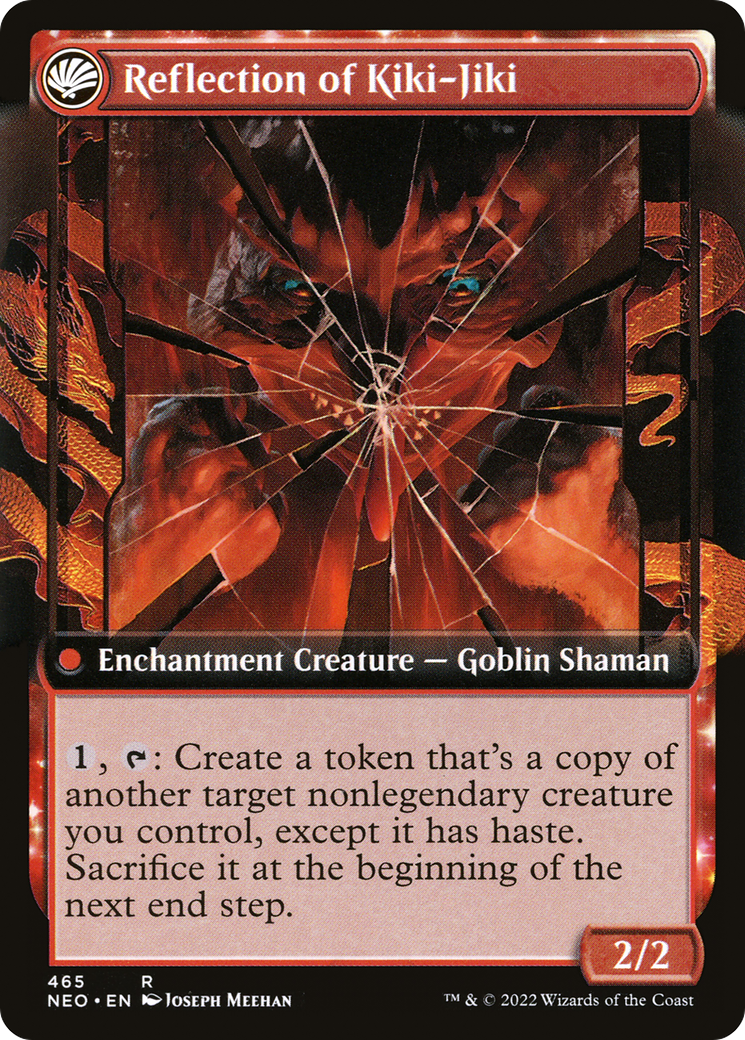 Fable of the Mirror-Breaker (Extended Art) (NEO-465) - Kamigawa: Neon Dynasty: (Extended Art, fandfc)