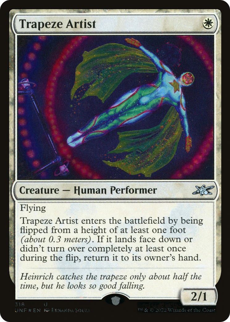 Trapeze Artist (UNF-318) - Unfinity Foil