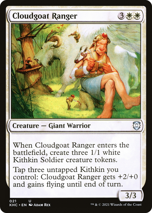 Cloudgoat Ranger (KHC-021) - Kaldheim Commander